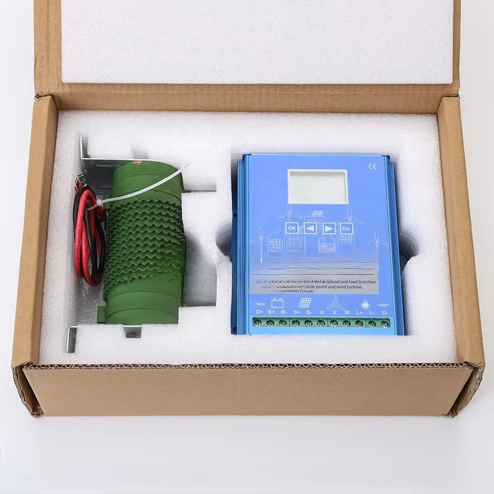 Wind Solar 24V/48V AUTO MPPT Hybrid Regulator for Solar Panels and Wind Generator 1KW 2KW 5KW Controller