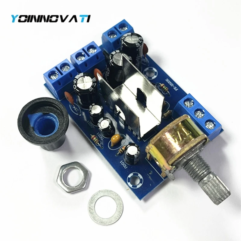 YT 1pcs TEA2025B Mini Audio Amplifier Board Dual Stereo 2.0 Channel Amplifier Board For PC Speaker 3W+3W 5V 9V 12V CAR