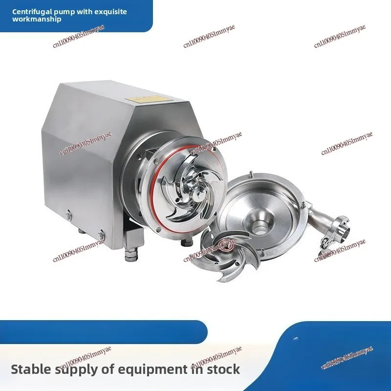Sanitary Food and Pharmaceutical Stainless Steel Horizontal Single-stage Centrifugal Pump