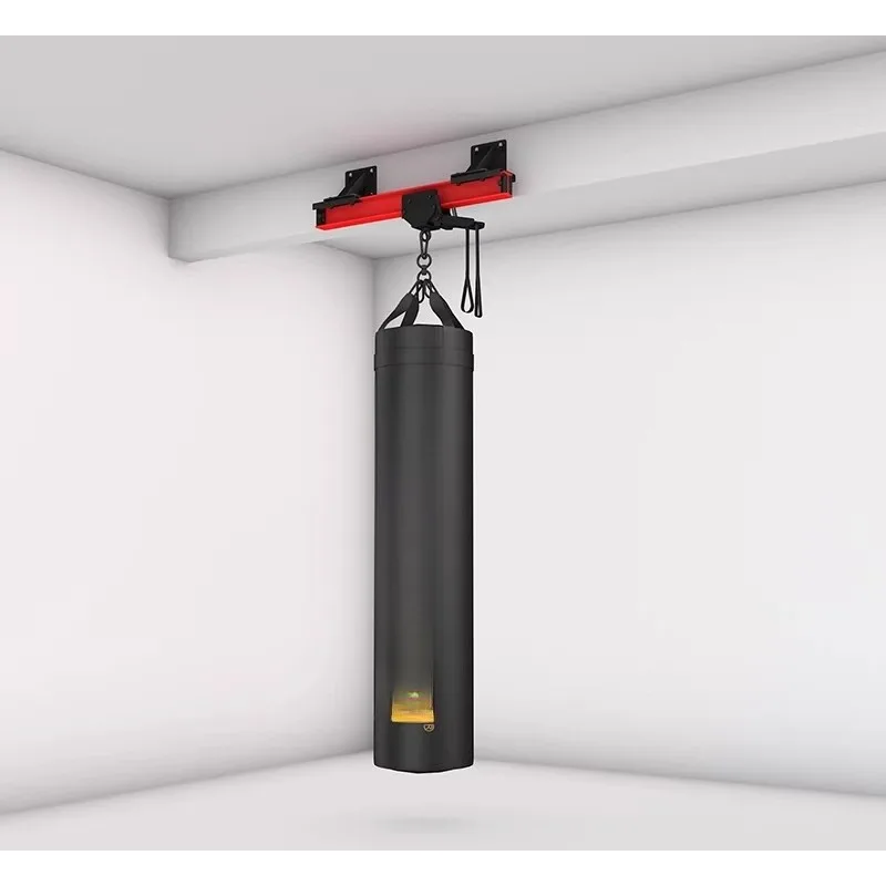 Boxing sandbag hanger Sandbag rack Hanging suspension bracket Rail slide fixed frame Sandbag hanger