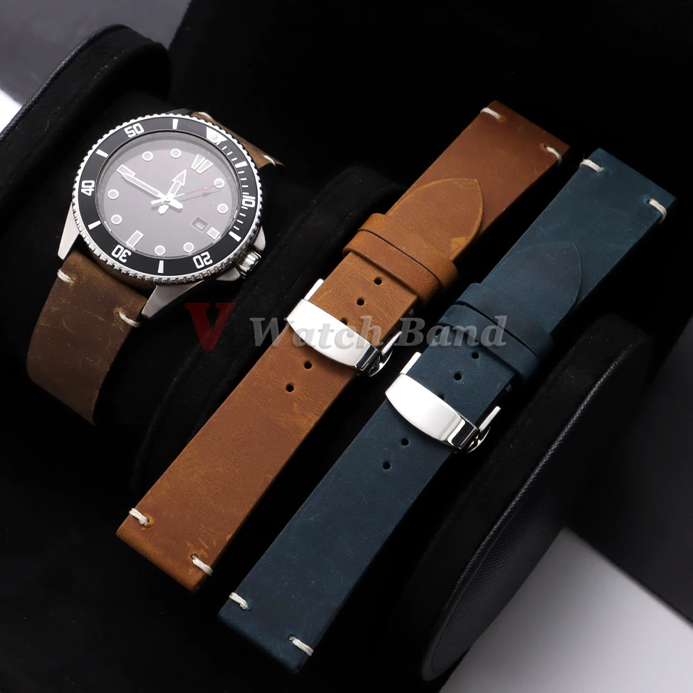 Cowhide Watch Strap… - image