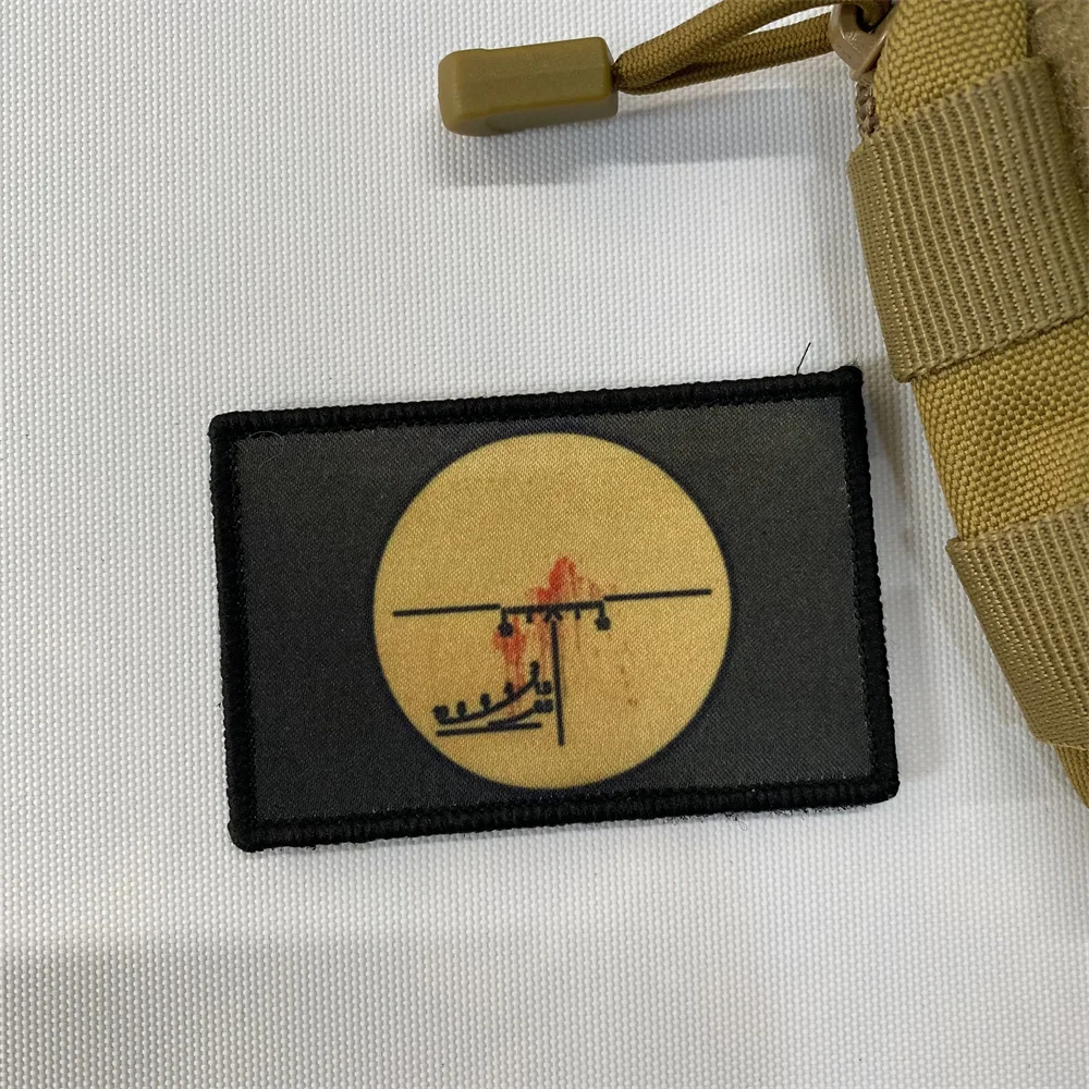 Russian PSO Dragonov Sniper Sight Morale Badge Stickers Hook and Loop Tactical Military Flag Backpack Vest Accessories Stickers