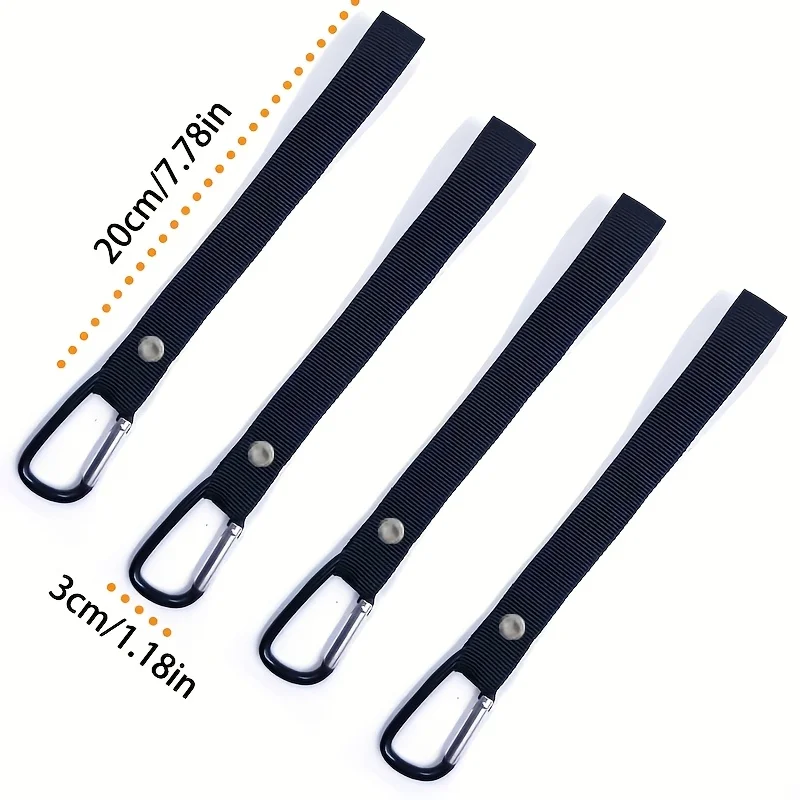 Two Multi-functional Auxiliary Hooks, Suitable for Hanging Diapers and Tissues, for Use on Strollers, Bicycles and Outdoor Tents