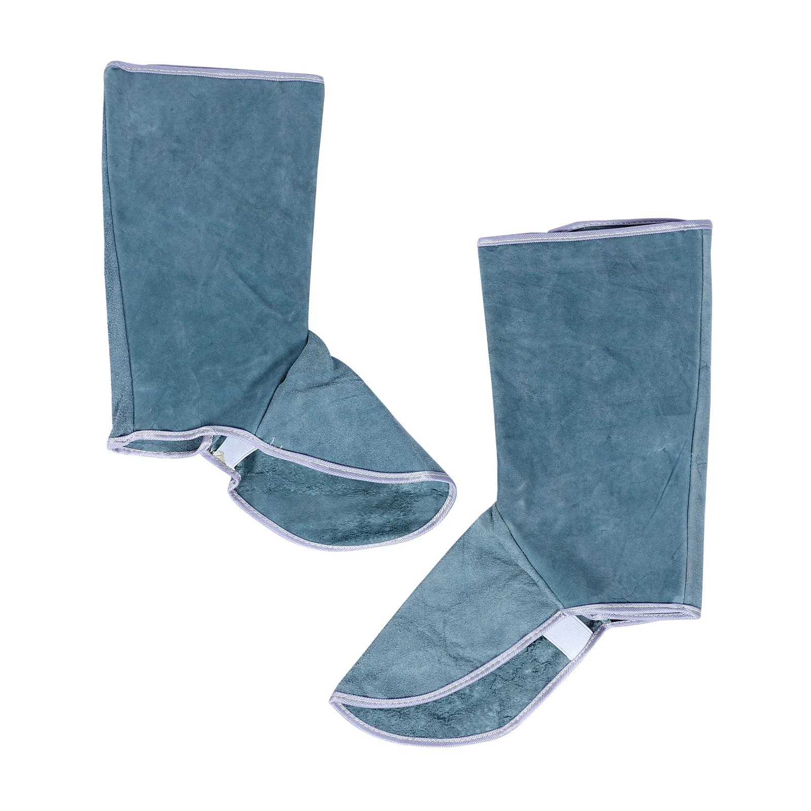 

1 Pair Welding Foot Cover Flame-Retardant Heat Insulating Anti-Scald Protection For Welding Work Durable Lightweight Shield