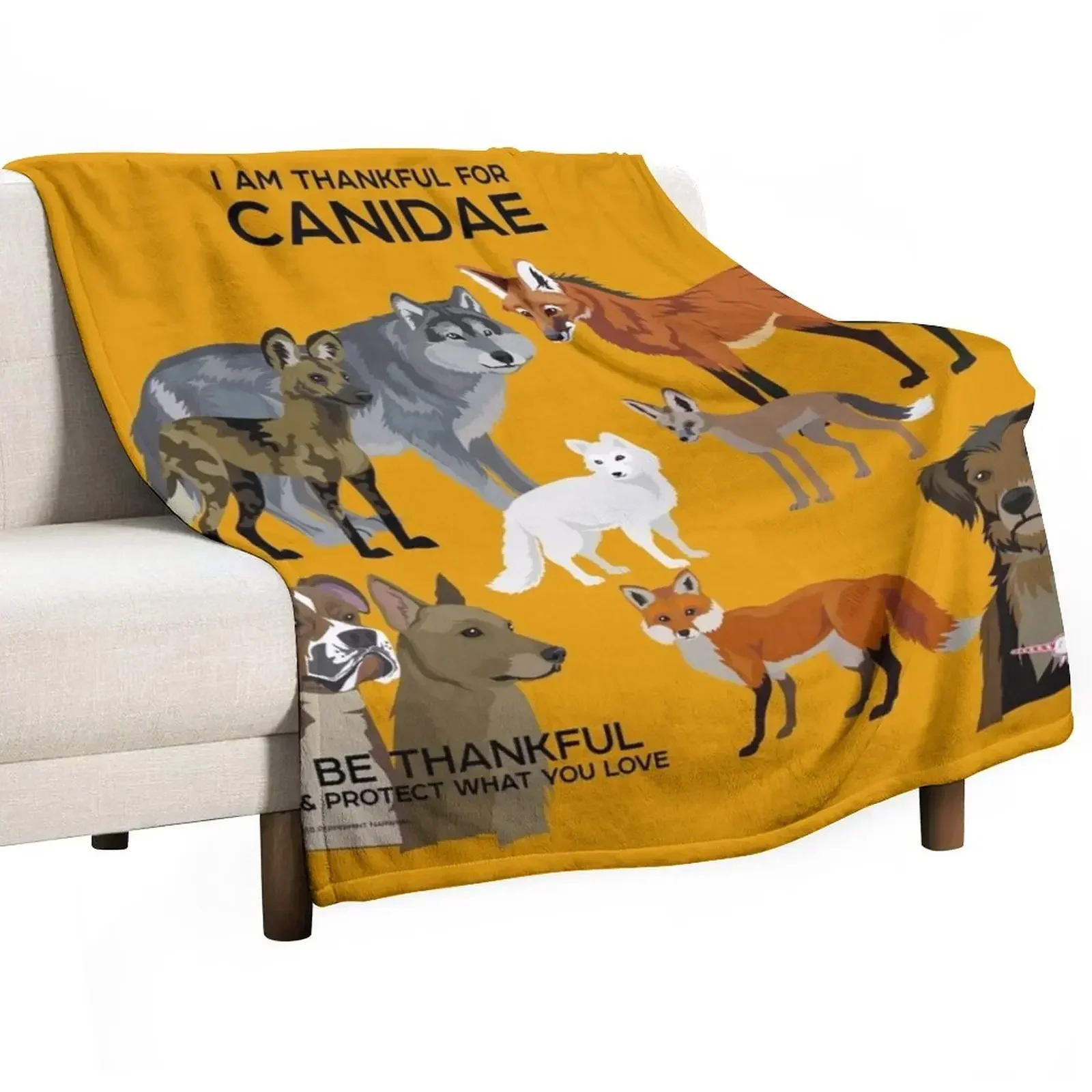 I Am Thankful For Canidae Throw Blanket For Baby Extra Large Throw Blankets