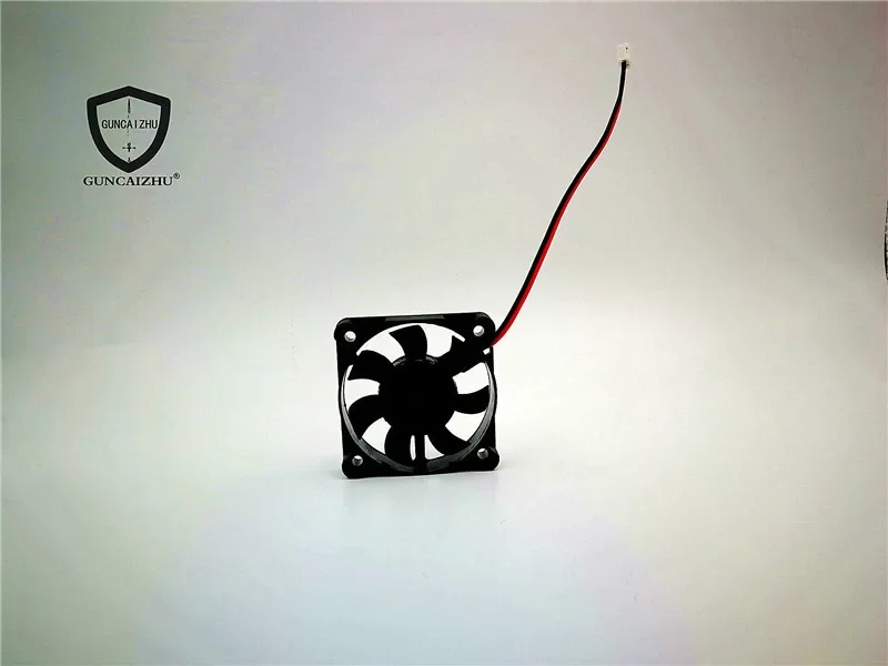 pa Guncaizhu كتم الصوت 5010 5 سم 50 * 50 * 10 مم حجم هواء صغير 12v0.05a مروحة تبريد