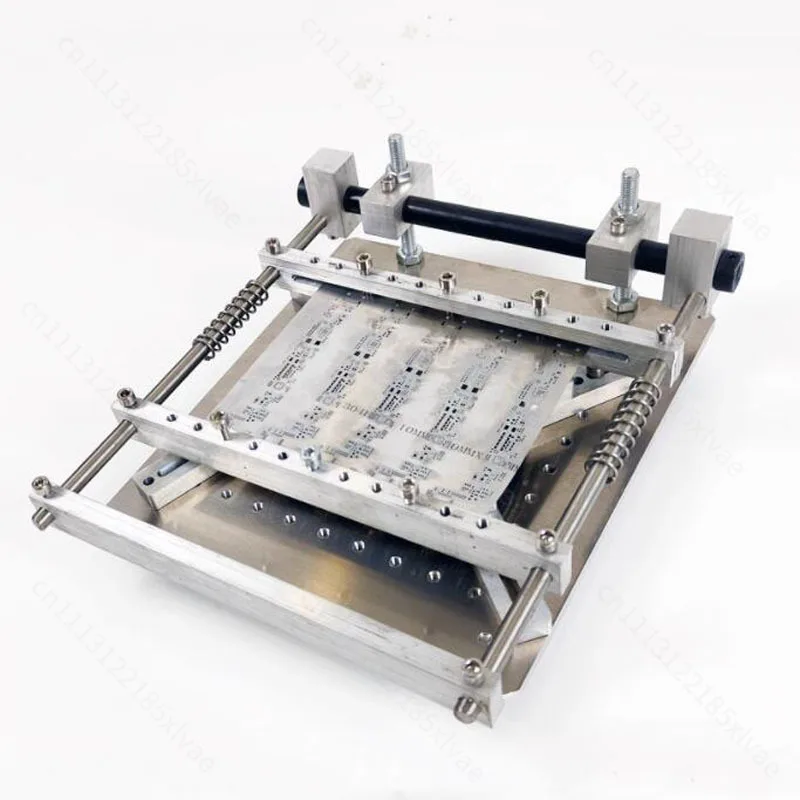 Manual Benchtop Solder Paste Printer for SMT Assembly - PCB Stencil Solder Paste Printing Table
