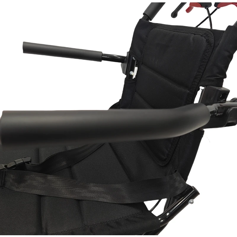 مصنعي الكراسي المتحركة بالجملة أثاث المستشفى الصلب دليل كرسي متحرك قابل للطي #5