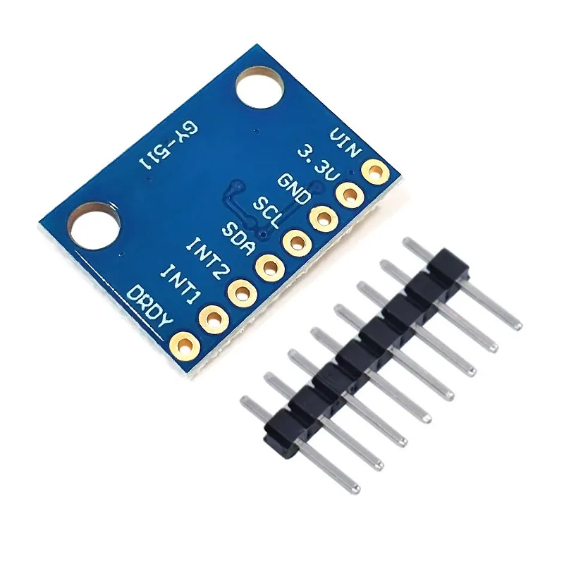 Módulo GY-511 LSM303DLHC Brújula electrónica Acelerómetro de 3 ejes + Sensor de módulo magnetómetro de 3 ejes para Arduino