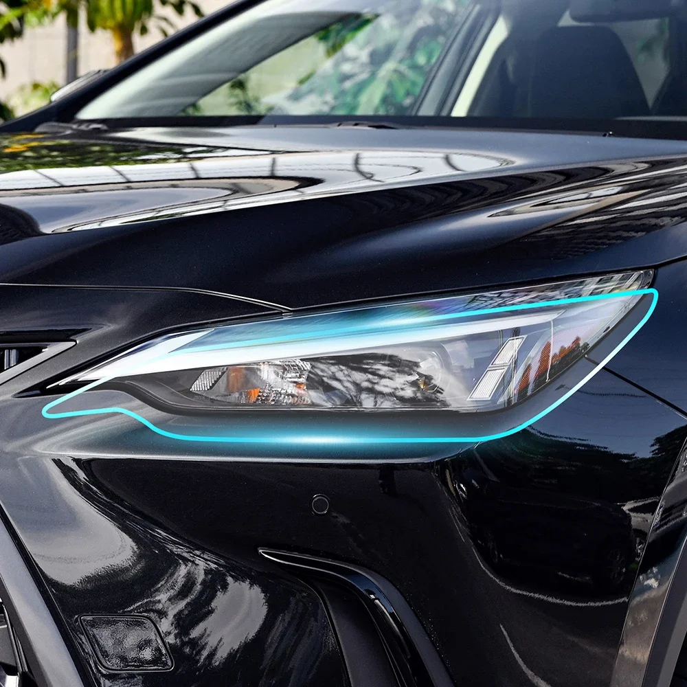 

Для Lexus NX 250 350 350H 450H 2022 2023 2024 Прозрачная предварительно вырезанная защитная пленка PPF для автомобильной краски, зеркало заднего вида из ТПУ для фар