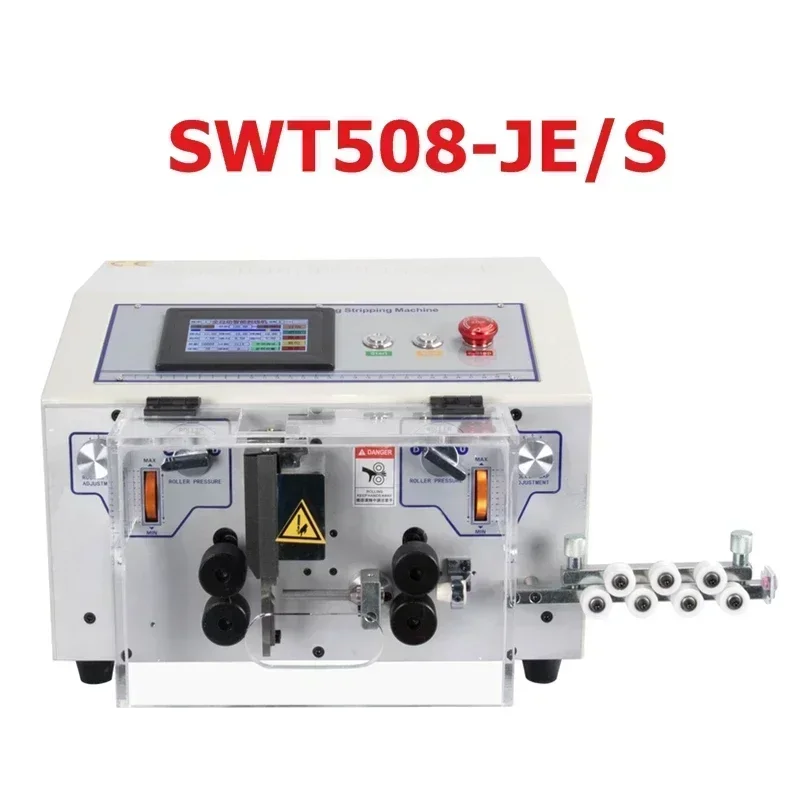 220V 110V SWT508-JE2 Computer Automatic Wire Peeling Stripping Cutting Strip Machine 0.1-10mm2 AWG7-AWG28