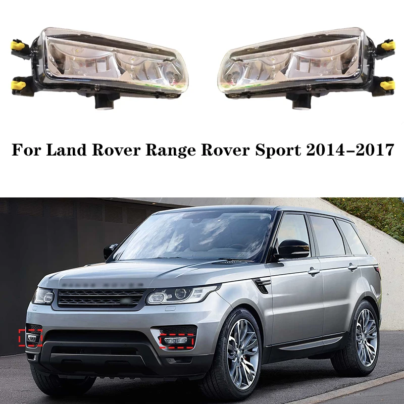 For Land Rover Range Rover Sport 2014 2015 2016 2017 Car Front Fog light New Led Daytime Running Light LR033407 LR033406