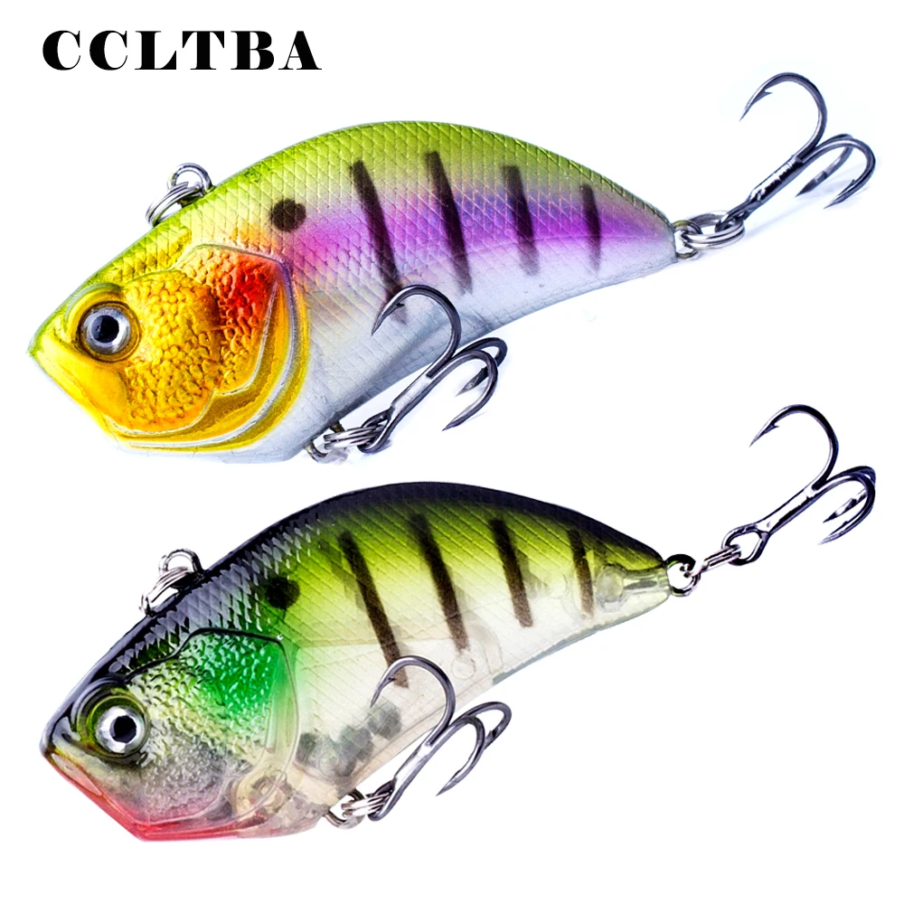 CCLTBA 5cm 12g Lipless Crankbait Rattle Wobbler Japan Style 