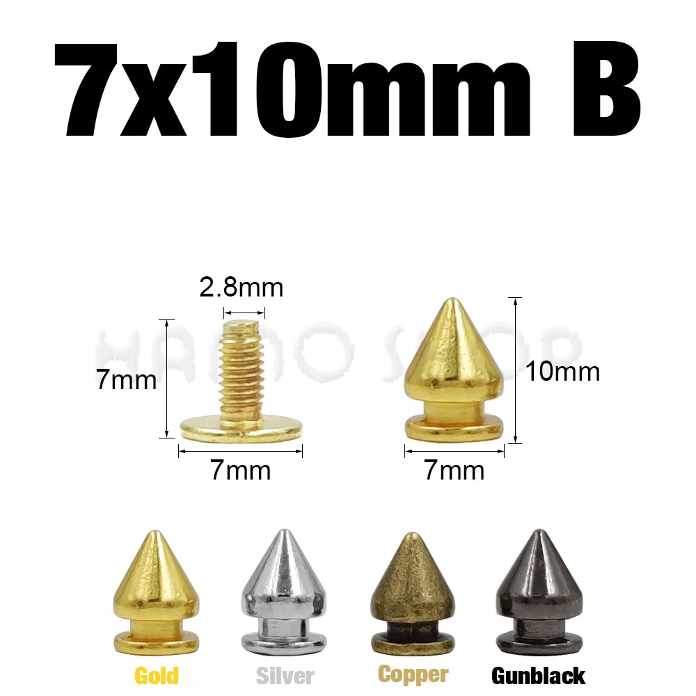 Variant: 50 peças 7x10mm B