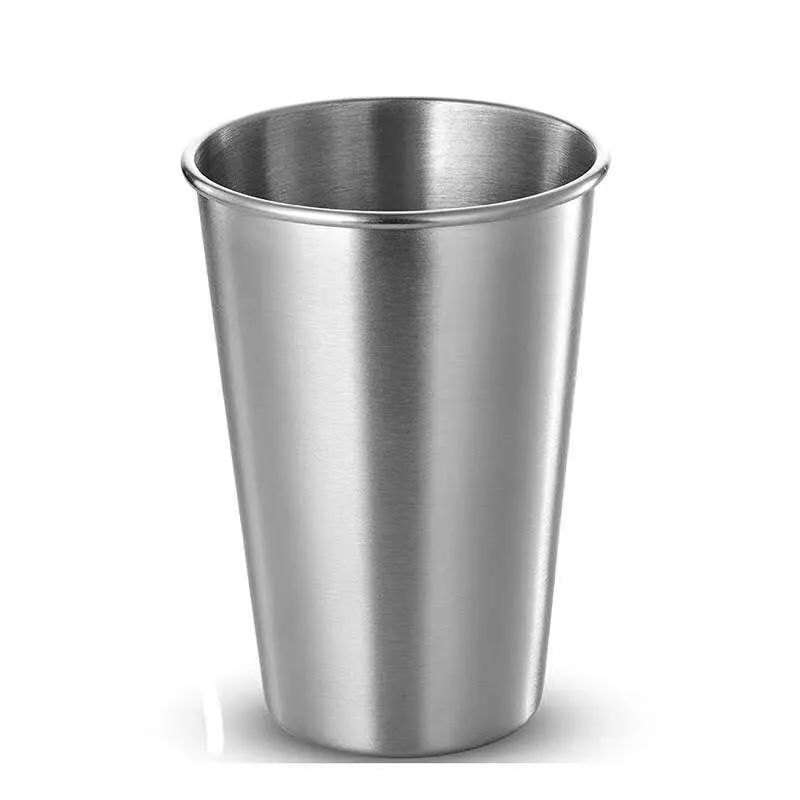 Stainless Steel Gold Cups 300ML Insulated Metal Cup 304 Drinking Beer Mug Metal Travel Drink Cup image 2