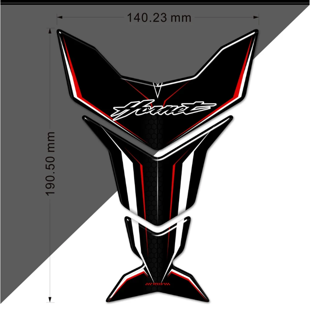 Tank Pad Protection Decals Stickers Gas Fuel Oil Kit Knee Fish Bone For Honda Hornet 160 919 CB600F CB250F 160R 250 600 900