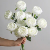 5/10Pcs Silk Artificial Rose Bouquet 35cm Fake Flower for Home Room Decor Wedding Bride Decorations DIY Vase Flower Arrangement