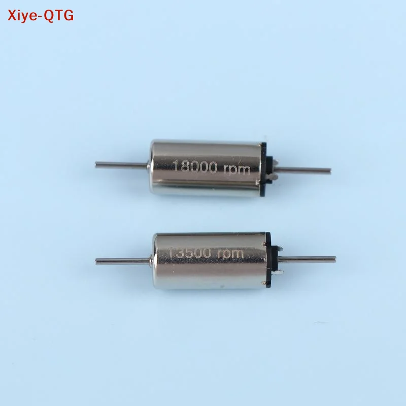 Hot Tiny 816 Coreless Motor Dual Shaft DC 12V 13500RPM 18000RPM High Speed Strong Magnetic For RC Rail Train Drone Toy