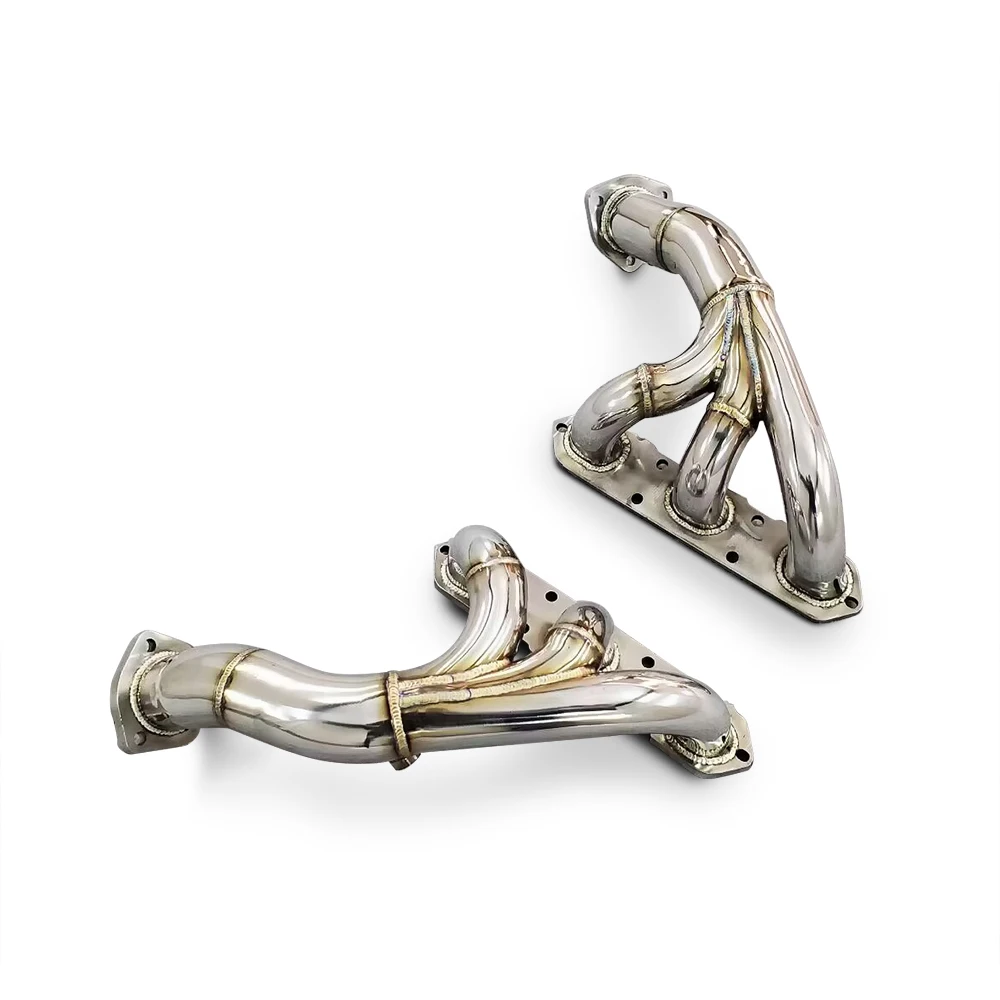 Suitable for Porsche 911 997/997.1 3.6 2004-2008 Automotive Exhaust Collector Stainless Steel Performance Exhaust Manifold