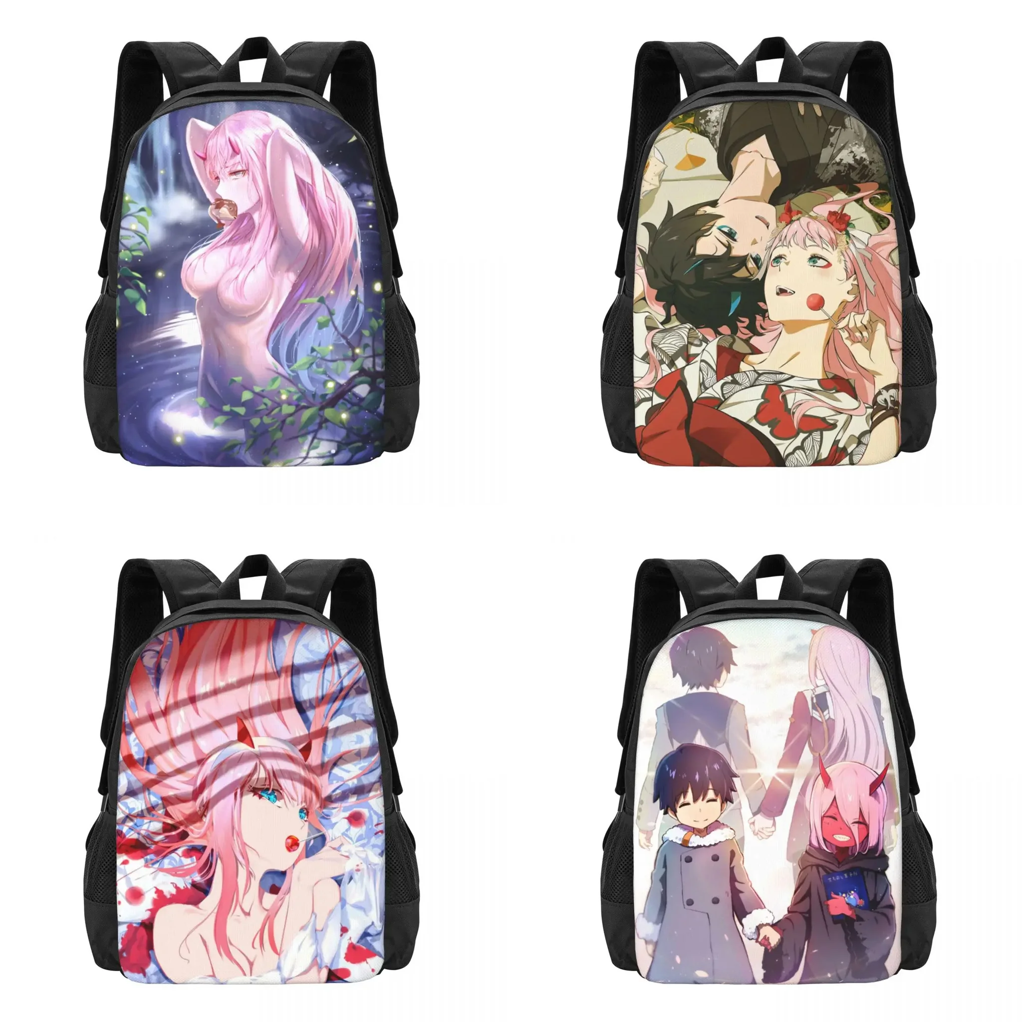 

Darling In The FRANXX Zero Two Travel Laptop Backpack, Business College School Computer Bag Gift for Men & Women