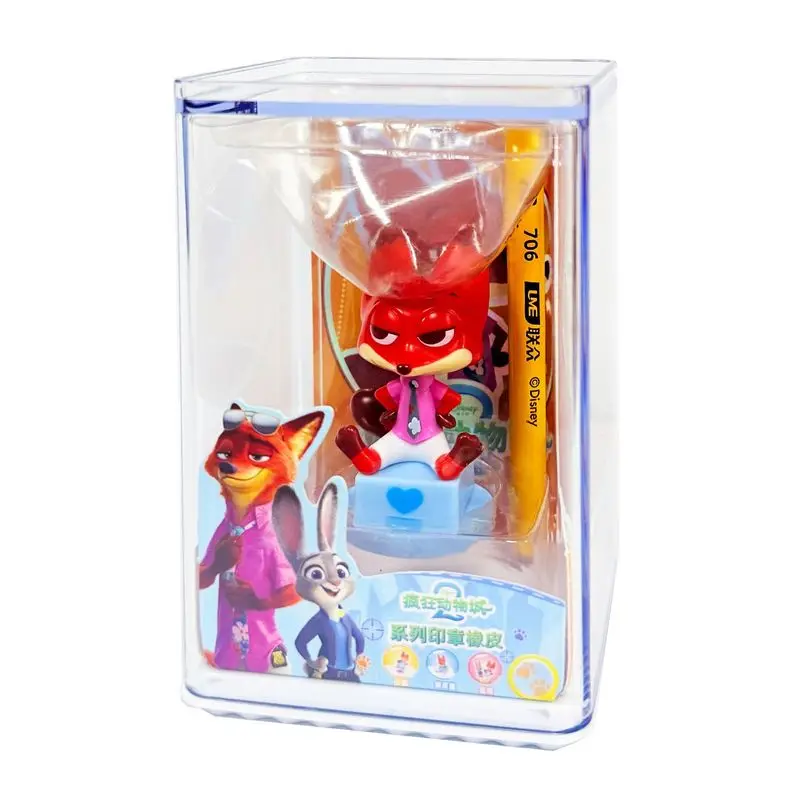 Nowe zabawki Disney Zootopia 2, gumowe figurki ręcznie robione, seria Nick i Judy, prezenty świąteczne dla przyjaciół.