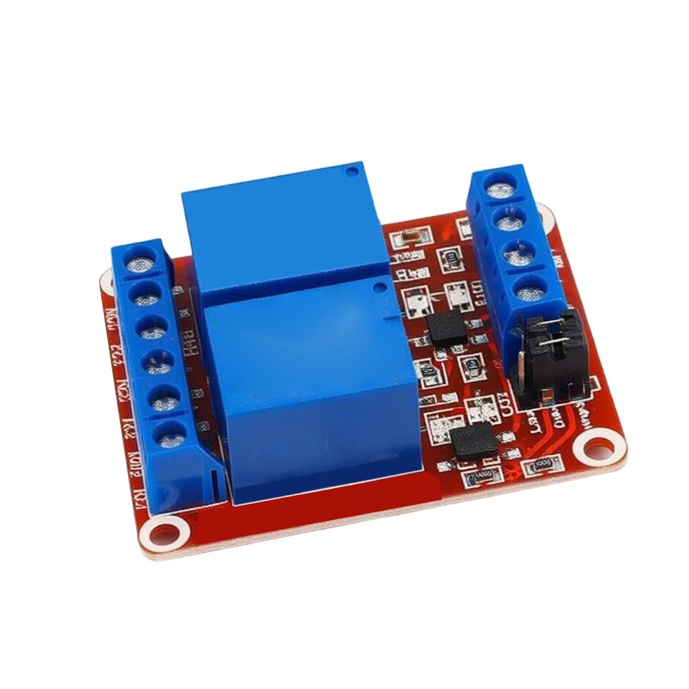 12V 4-Channel Relay Module with Optocoupler Isolation for Use in Motor Control Lighting Systems and Sensor Interfaces
