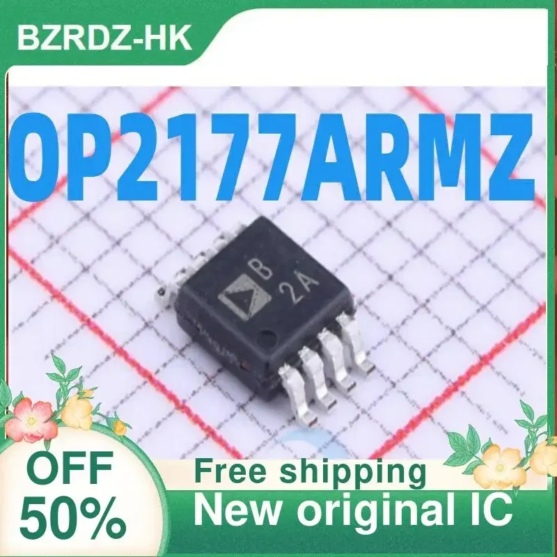 5PCs op2177armz op2177arm B2A MSOP-8 new original IC