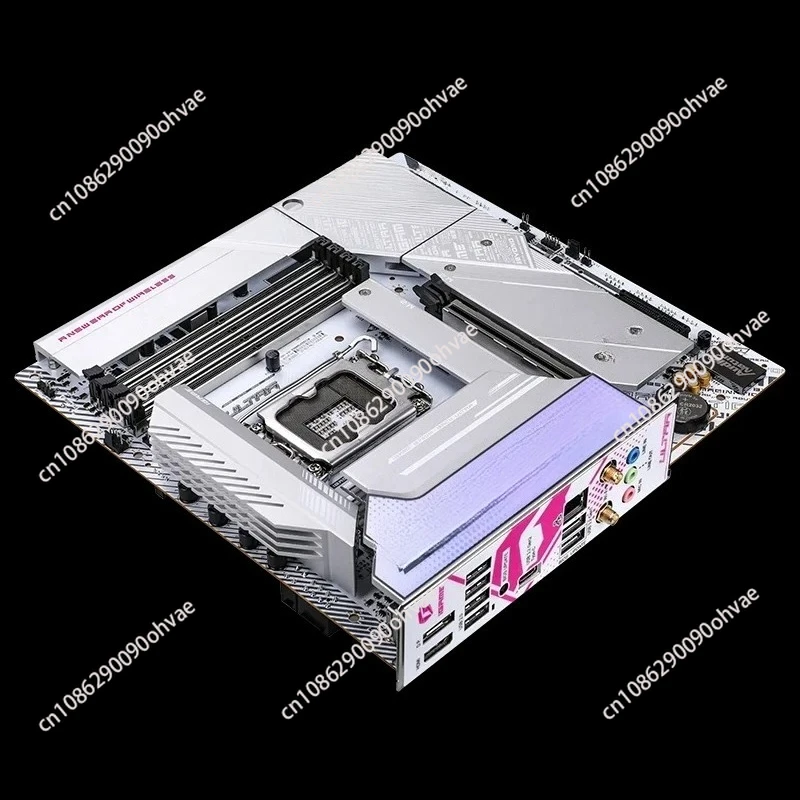 واي فاي 6E بلوتوث 5.3 3 * PCIe 4.0x4 M.2 SSD فتحة Type-C Type-A ملونة Intel B760 IGame B760M ULTRA Z D5 V20 Realtek 2.5G Lan