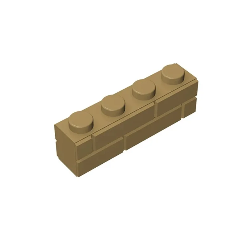 20Pcs MOC compatibile assembla particelle 15533 Brick Special 1x4 con profilo in mattoni in muratura parti di blocchi di costruzione educazione fai da te