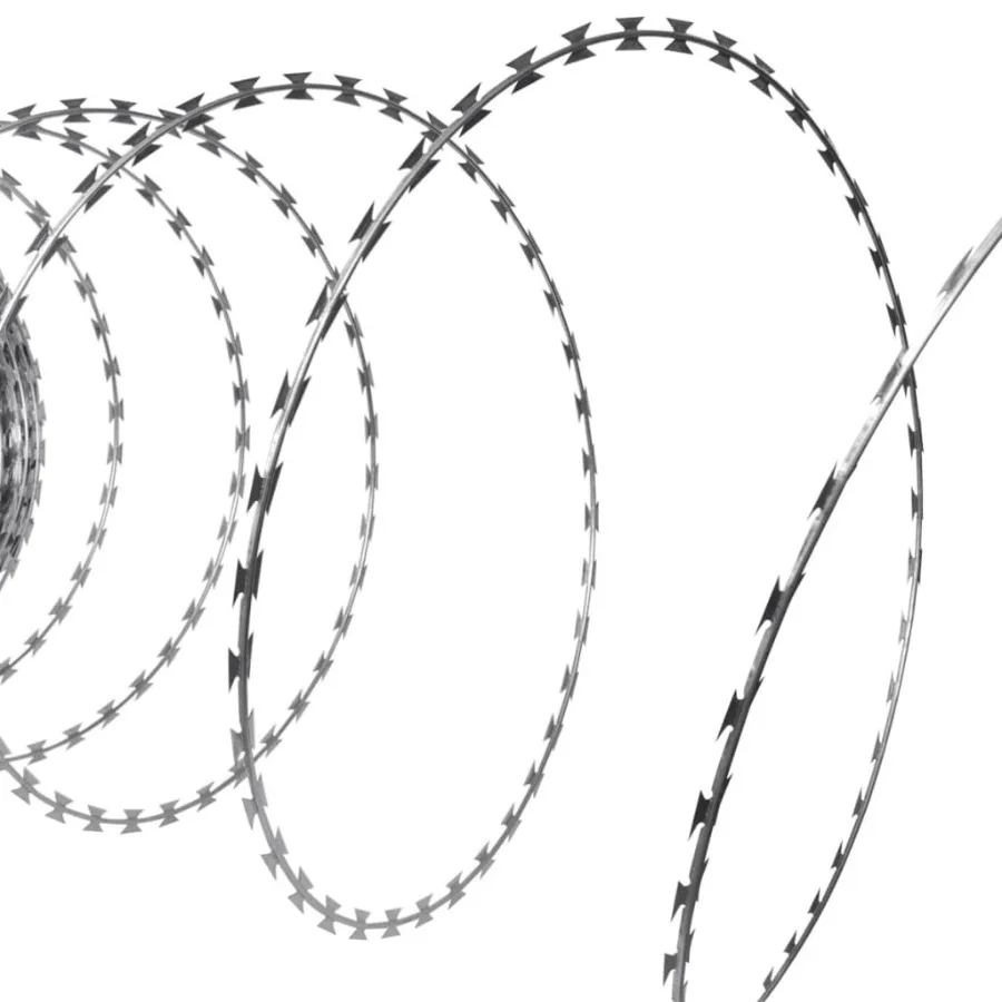 

Razor Wire Helical Wire Roll Galvanized Steel 328'