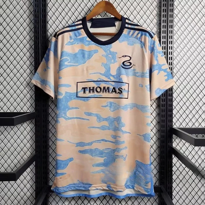 25-26 MLS Philadelphia Union Camisetas estampadas en 3D para hombres y mujeres para verano, camiseta deportiva de secado rápido y transpirable.