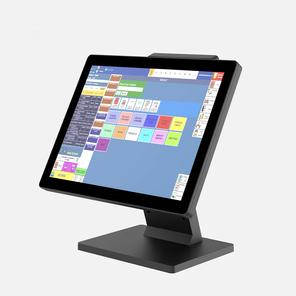 La más nueva máquina comercial de pedidos y cajas registradoras con Terminal táctil de 15 pulgadas para Catering, tienda minorista, supermercado
