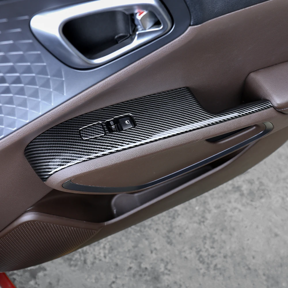 

Car Interior Accessories For KIA Soul 2020-2025 Left-hand Drive Window Control Button Trim Panel Door Handle Decorative Strip
