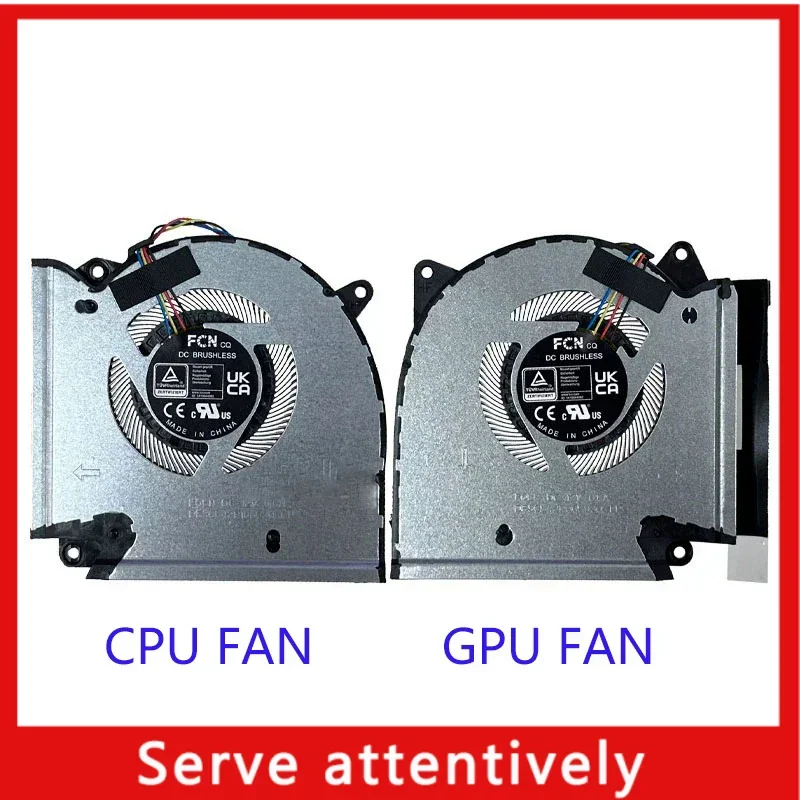 New laptop CPU GPU cooling fan for Asus 7 plus Rog g713pv/g713pu/g713pi