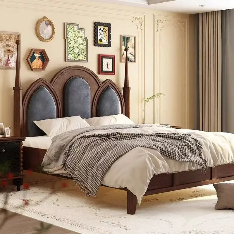 

Unique Modern Bed, Solid Wood Comfortable Italian Style, Quality Designer Wedding High End Twin