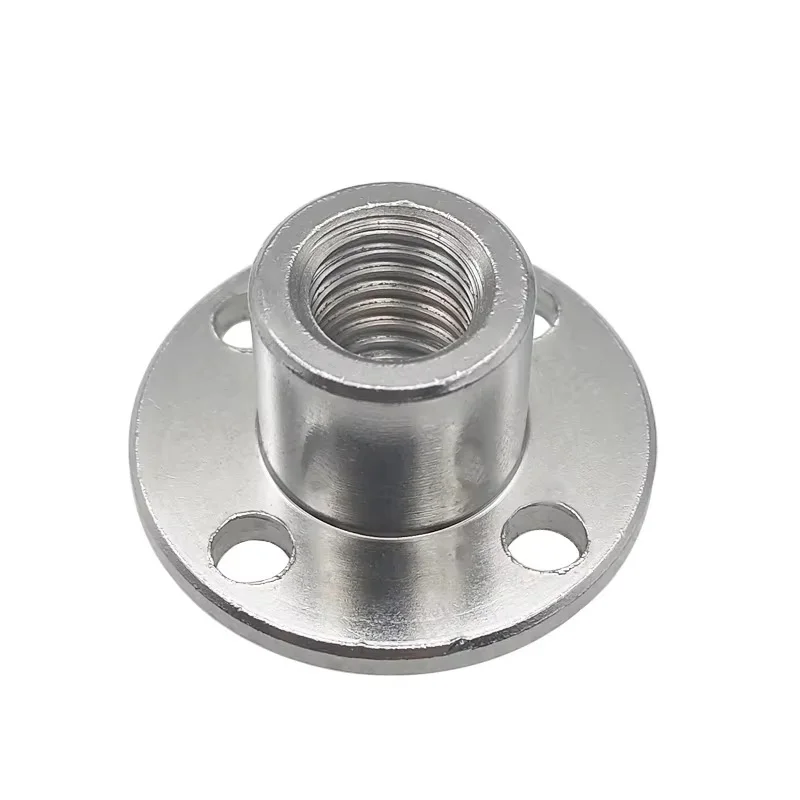 Flange Coupling Nut M3 M4 M5 M6 M8 Coupling Rigid Flange Couper Guide Shaft Support For The Threaded Shaft Of The Motor