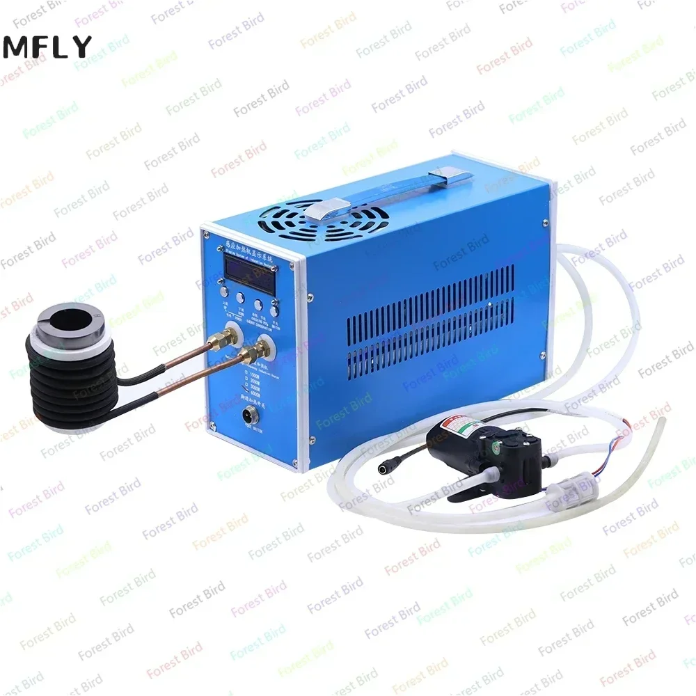 Heating Machine 110V/220V Metal Smelting Furnace High Frequency Welding Metal Quenching Equipment 6KW Induction Heater Induction