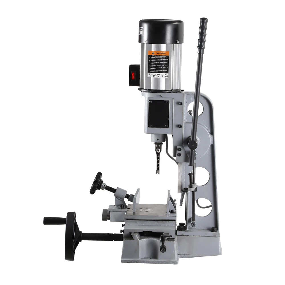 High Efficiency 375w Durable Automatic Wood Bench Top Machines Hollow Chisel Mortiser for Home Used