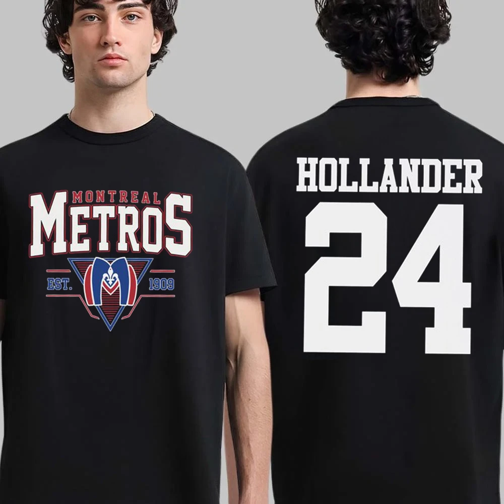 Ilya Rozanov 81-Boston Raiders,Shane Hollander 24-Montreal Metros Heated Rivalry Inspired Print T-shirt Men Women Casual Tops