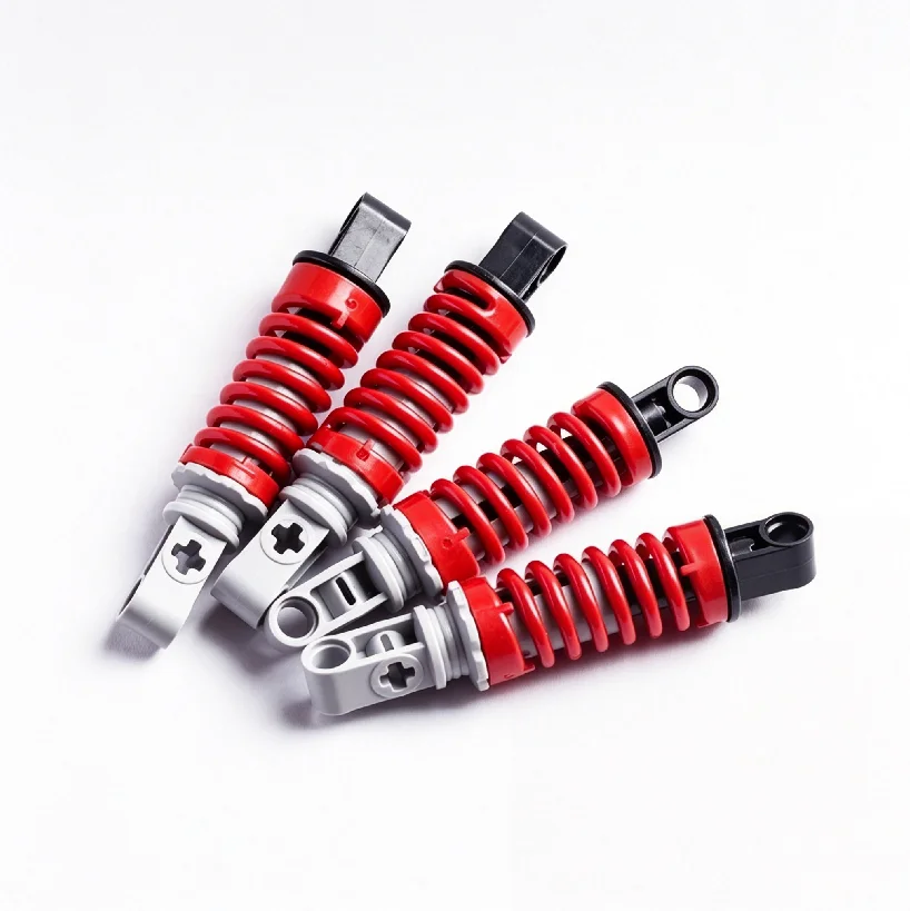 MOC Building Block Car & Motorcycle Shock Absorber Spring Modification & Assembly Kit 79717 Educational Toy Accessories Gift