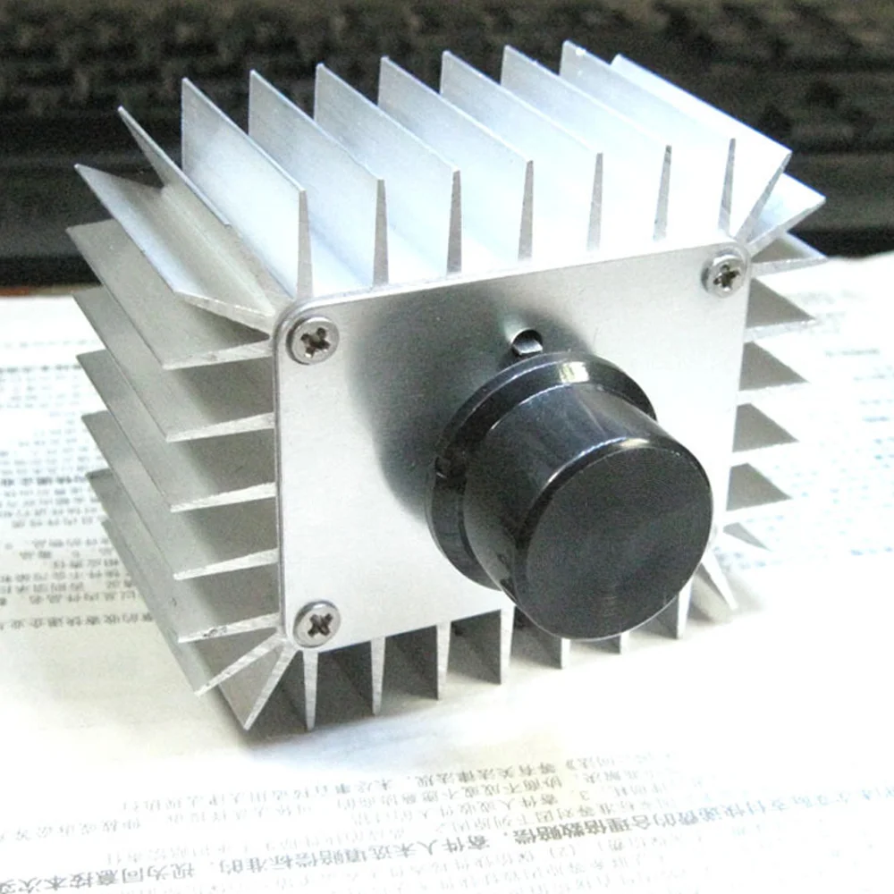 AC 220V 5000W SCR Regolatore di tensione Regolatore di velocità del motore Dimmer di regolazione della luce Termostato Regolatore di velocità del motore 5000W