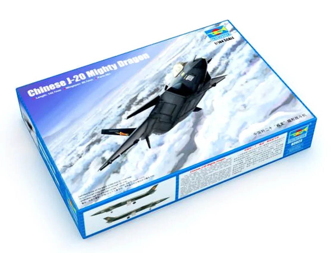 Trumpeter รุ่นพลาสติกประกอบเครื่องบินชุด 03923 จีน J-20