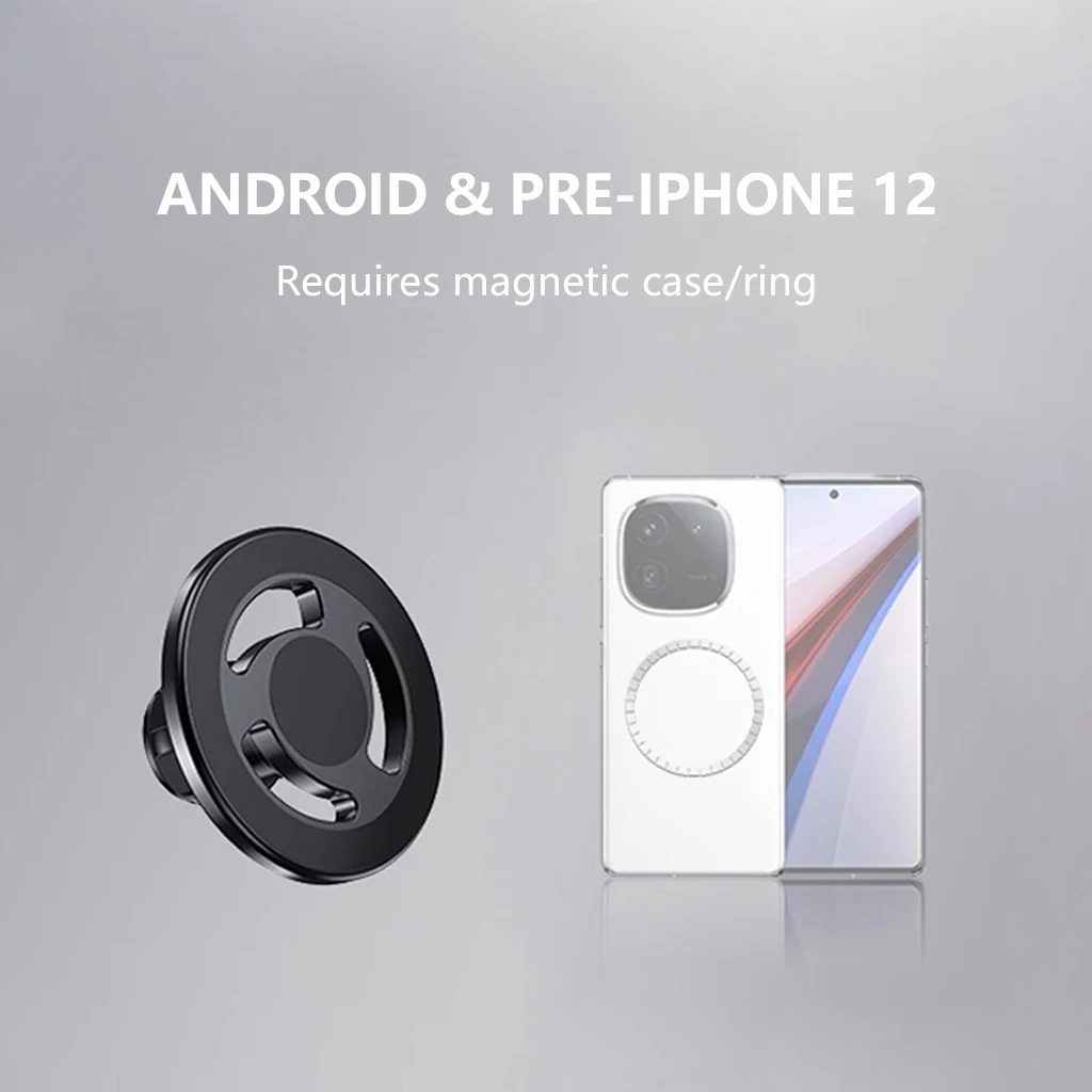 Für MagSafe Magnetische Auto Halterung Zubehör Universal GPS Telefon Halter 17mm Kugelkopf Buchse Basis Drahtlose Ladegerät Magnet Halterung – Detail 9
