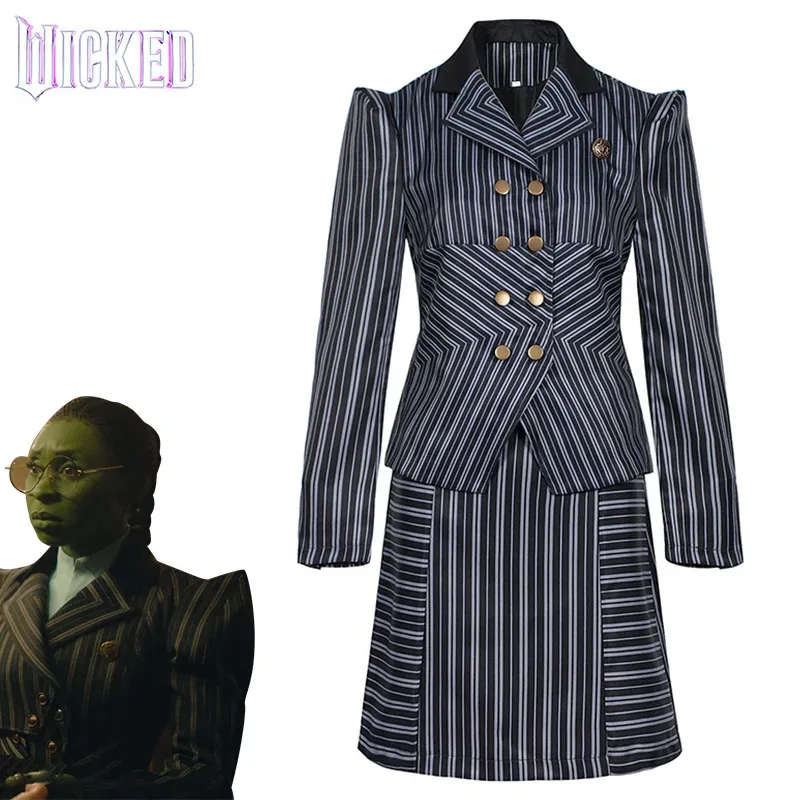 

Wicked Elphaba Cosplay Costume for Women Girls Men Adult Anime Outfit Halloween Christmas
