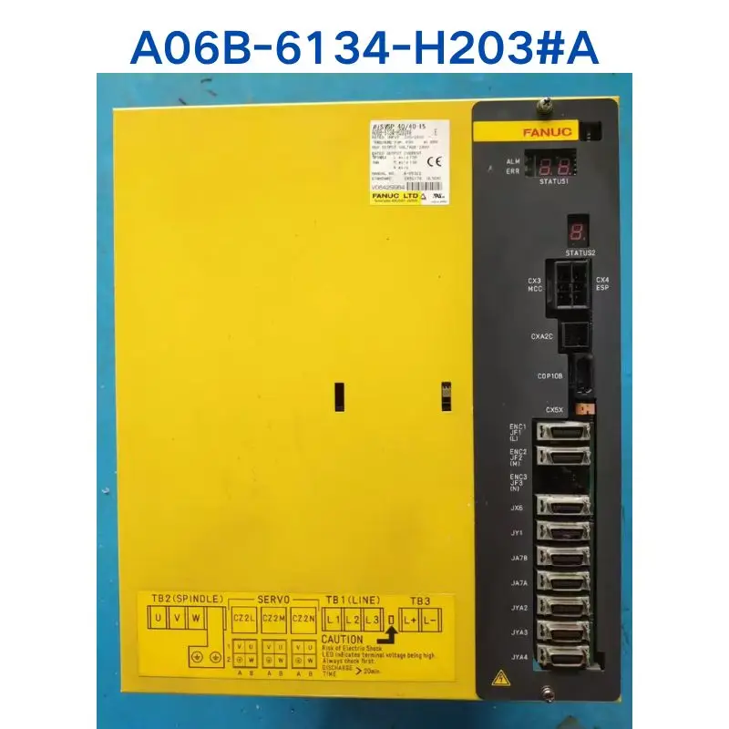 

Second-hand test OK Servo drive A06B-6134-H203#A