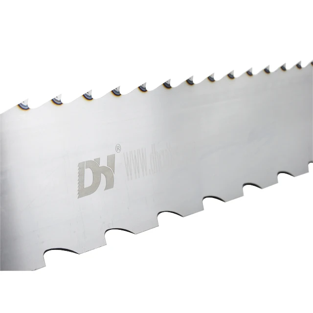 

DH Tool Size Custom Stellite Alloy Carbide Tip Bandsaw Blade Wholesale Stellite Band Saw Blade Manufacture