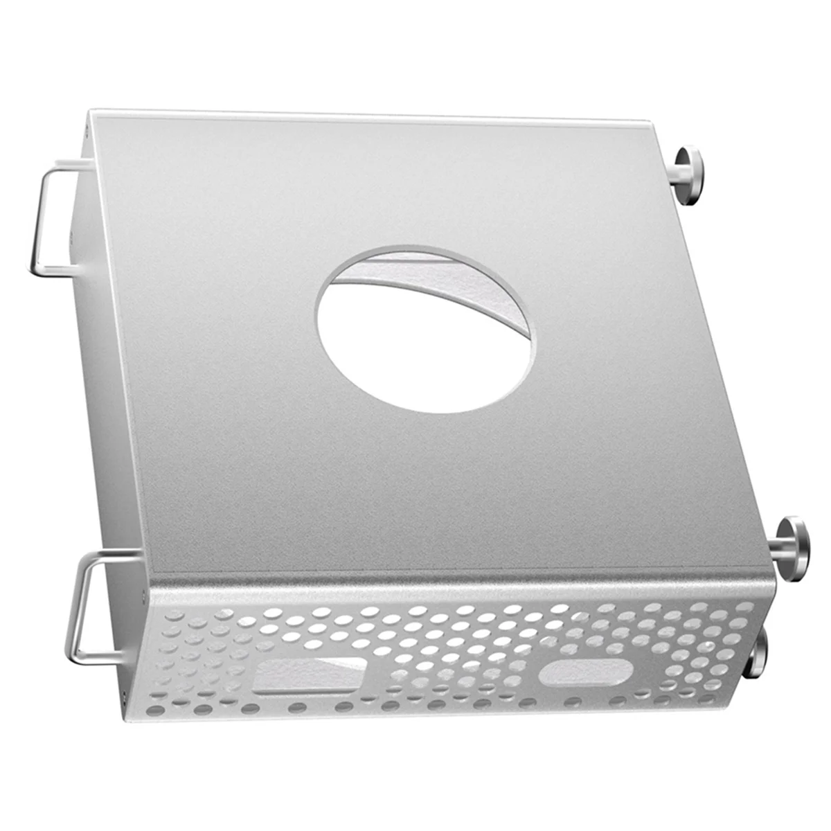 BISMZ สําหรับ Mac Mini M4/M4 Pro ขาตั้งแนวตั้งคอมพิวเตอร์กรณีฝาครอบป้องกันอุปกรณ์เสริมคอมพิวเตอร์สําหรับ Mac Mini M4/M4 Pro