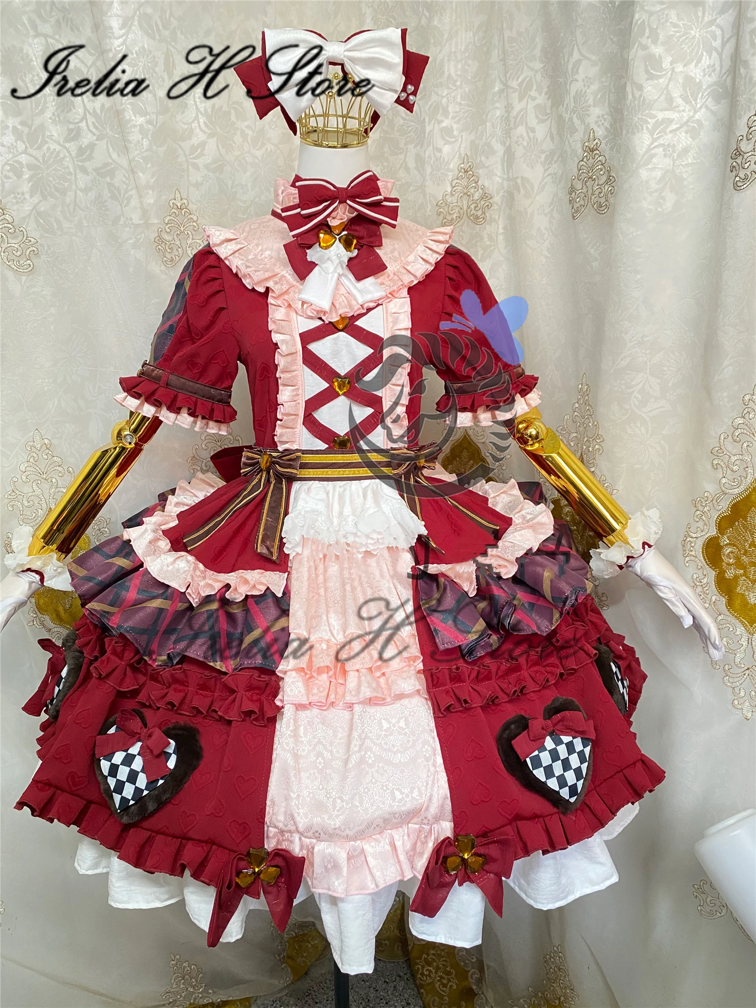 

Irelia H Store Project sekai Momoi Airi Косплей Костюм для женщин airi День святого Валентина платье Лолиты женский индивидуальный размер