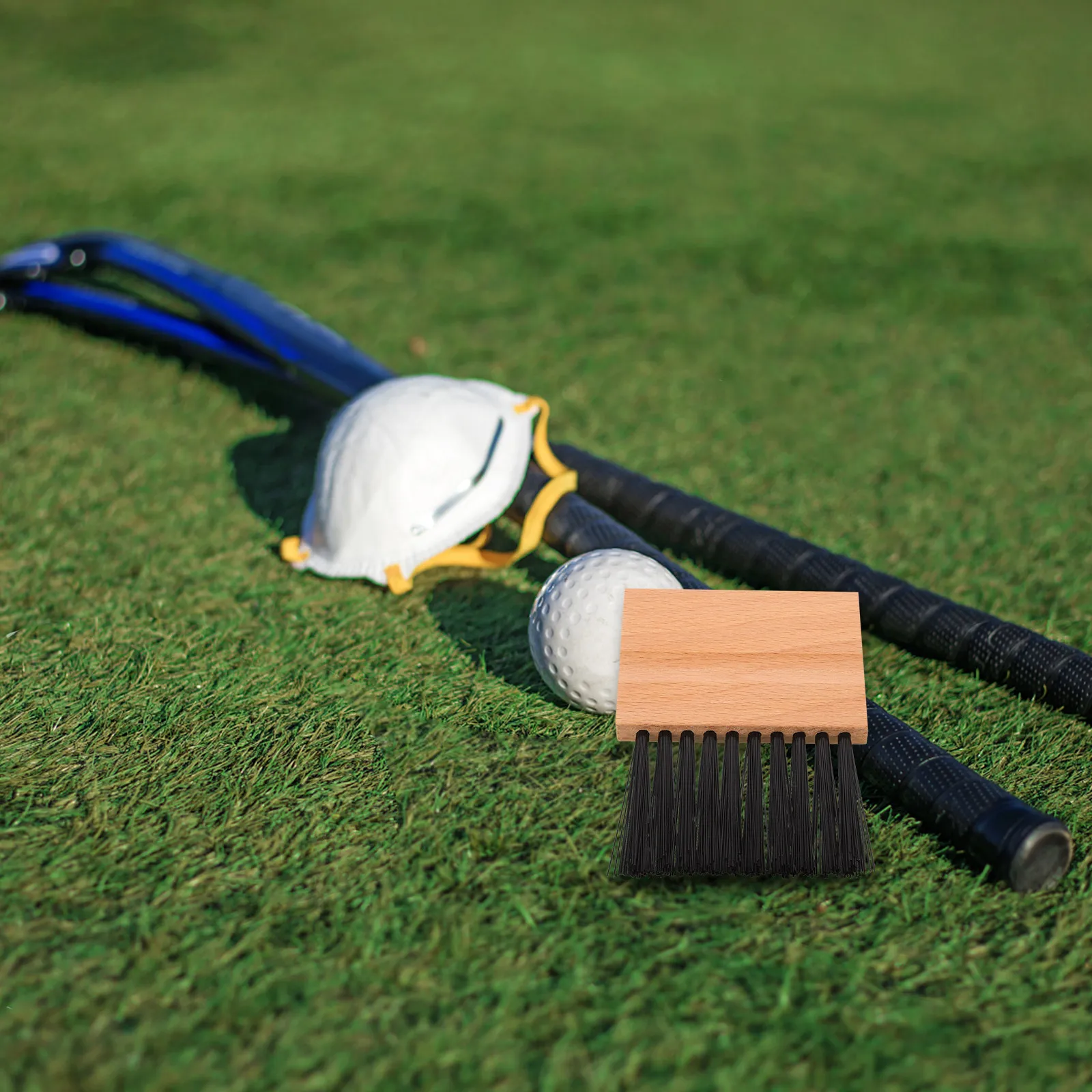 Professional Umpire Brush for Baseball Softball Home Plate Cleaning Ergonomic Wood Handle Flexible Bristles Easy Clean Sports
