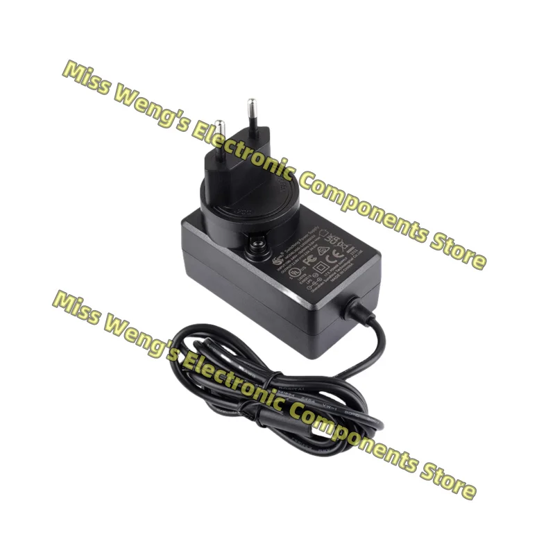 Power adapter DC outer diameter 5.5 inner diameter 2.1 socket charging cable 1.2 meters ORD-PSU-12V2A-5.5-2.1-US/EU/UK